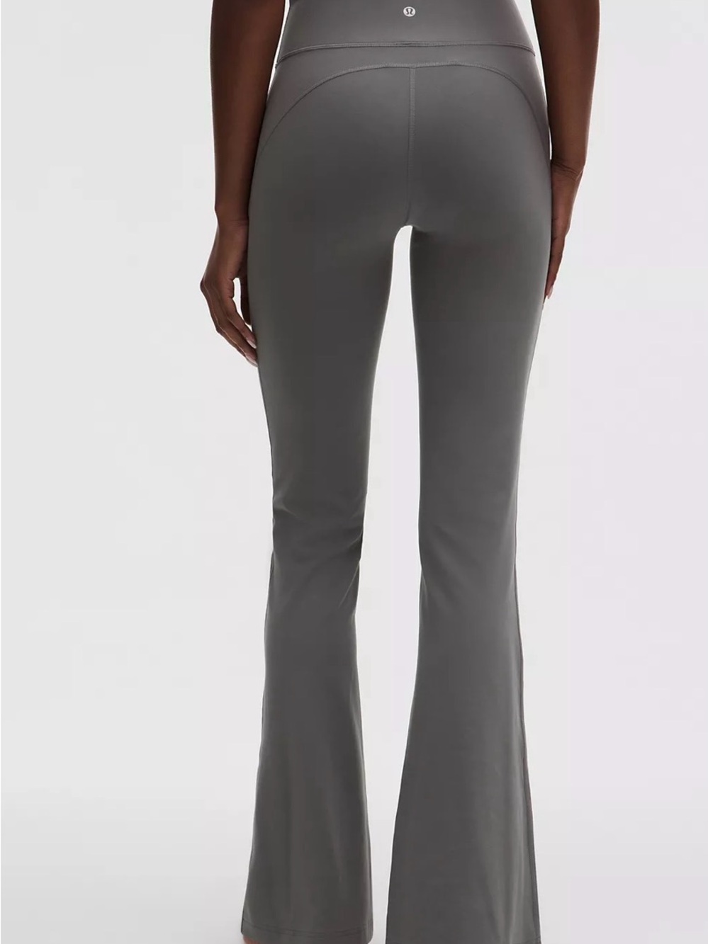lululemon athletica Groove Nulu High-Rise Flare Pant in Gray